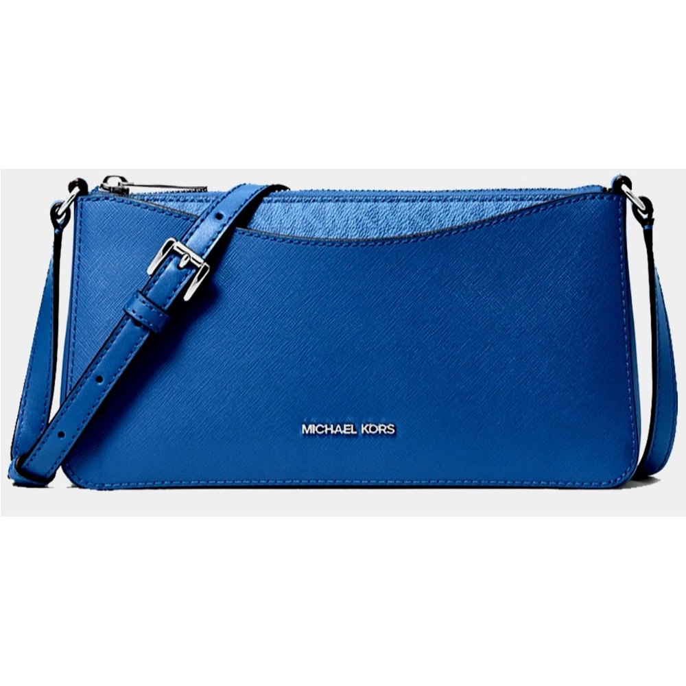 New Michael Kors Arden Medium Crossbody Galaxy Blue